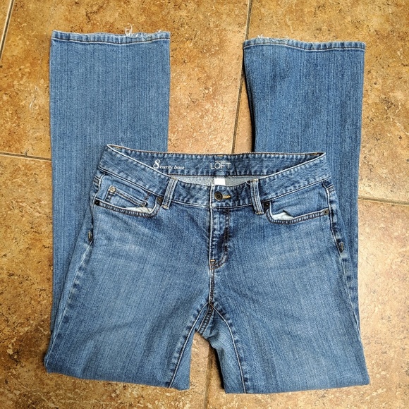 LOFT Denim - Ann Taylor Loft Curvy Boot Jeans 8